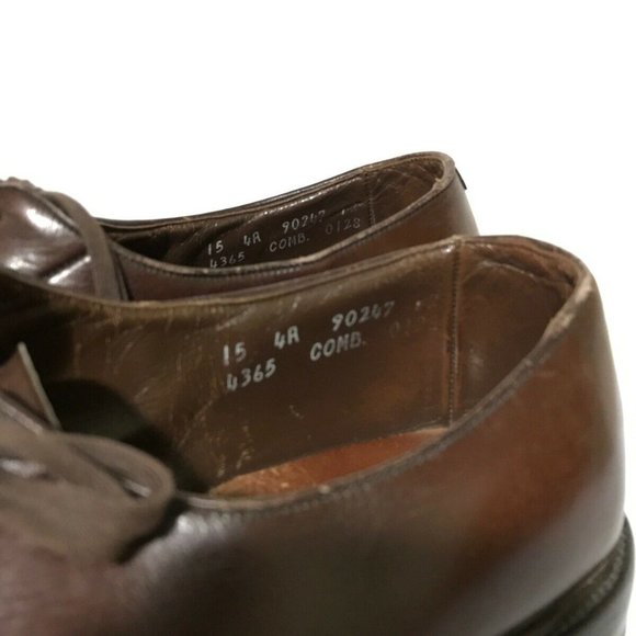 Allen Edmonds Ostenso Lace Up Derby Dress Shoes - Picture 4 of 8